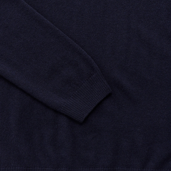 Aiayu Leonardo Cashmere Sweater, Black Blue